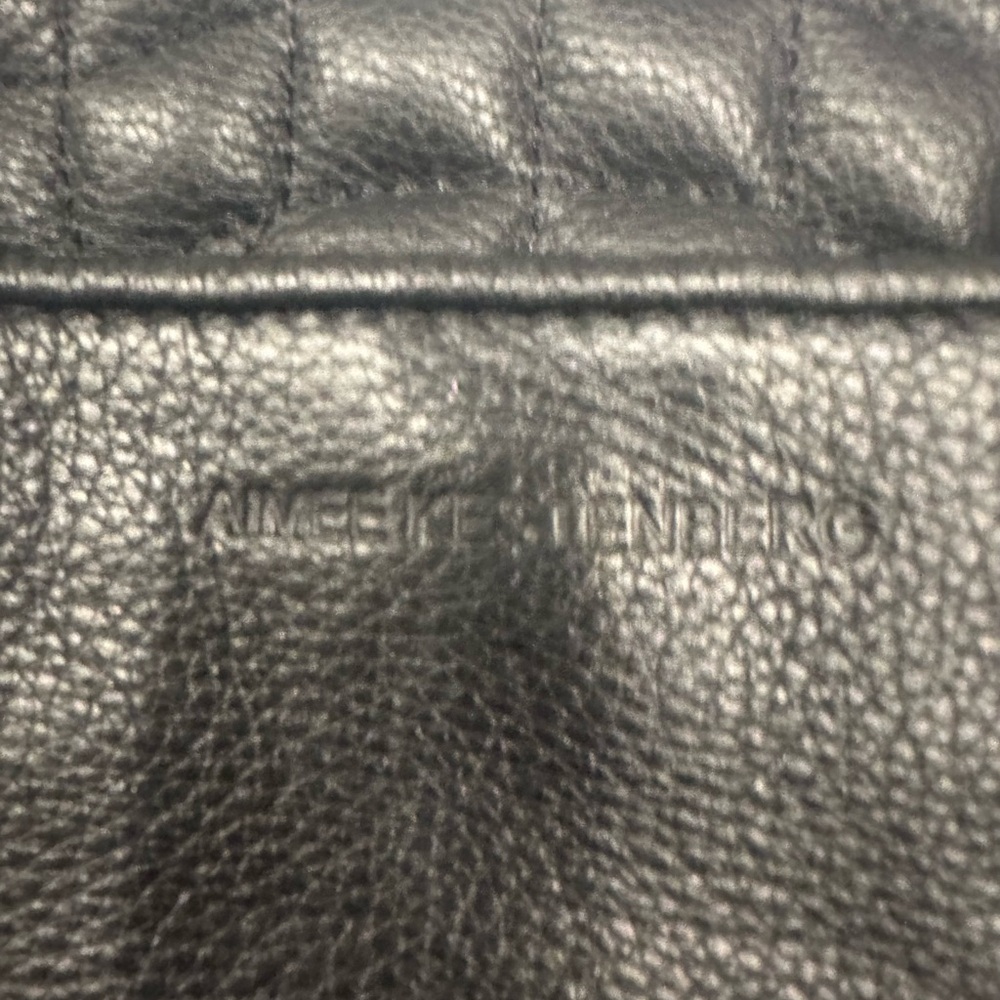 Aimee Kestenberg Black Quilted Leather Shoulder Bag w/ Gold Chain – Like New - Picture 5 of 15